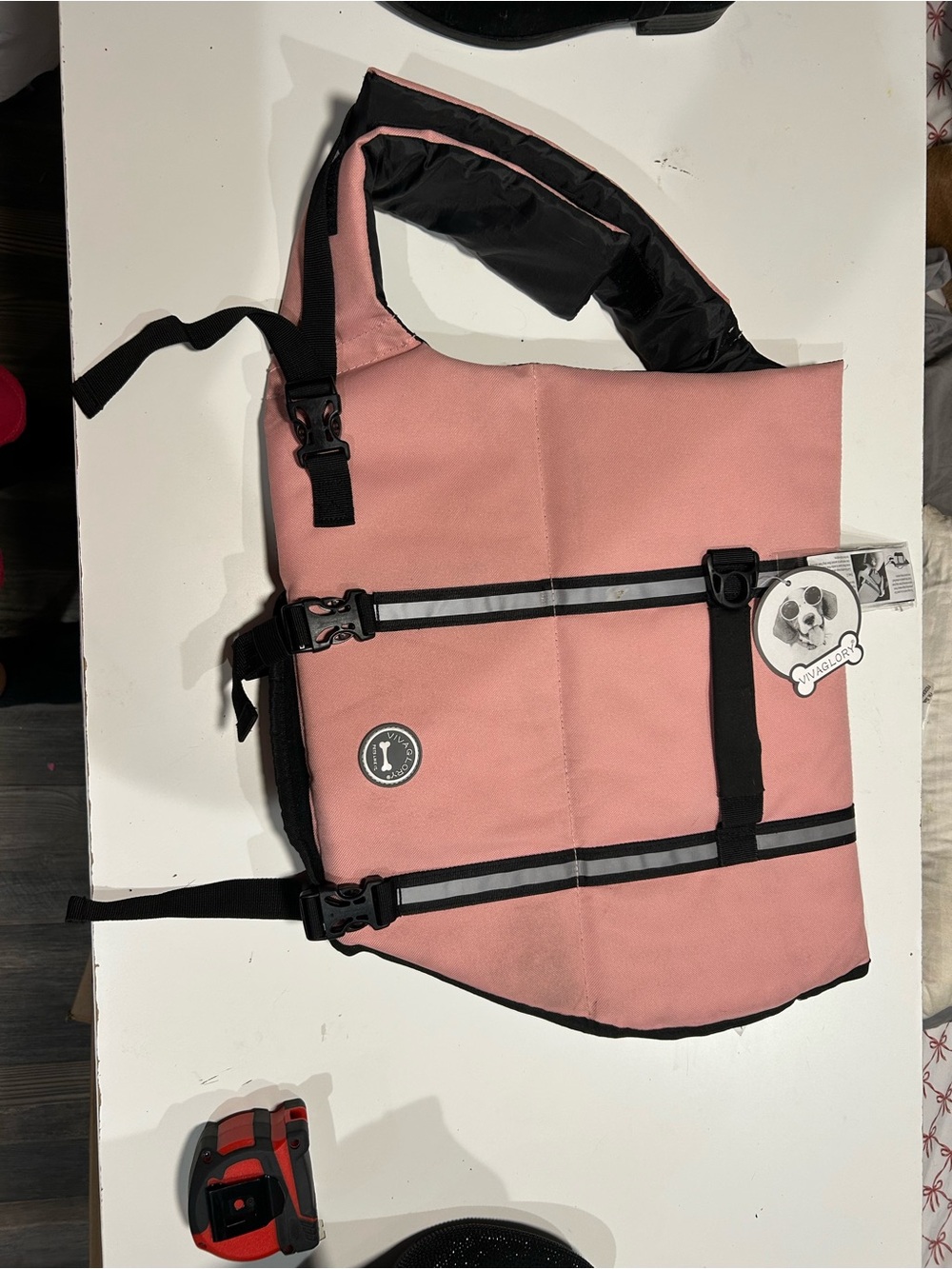 Pink Dog Life Vest size XL